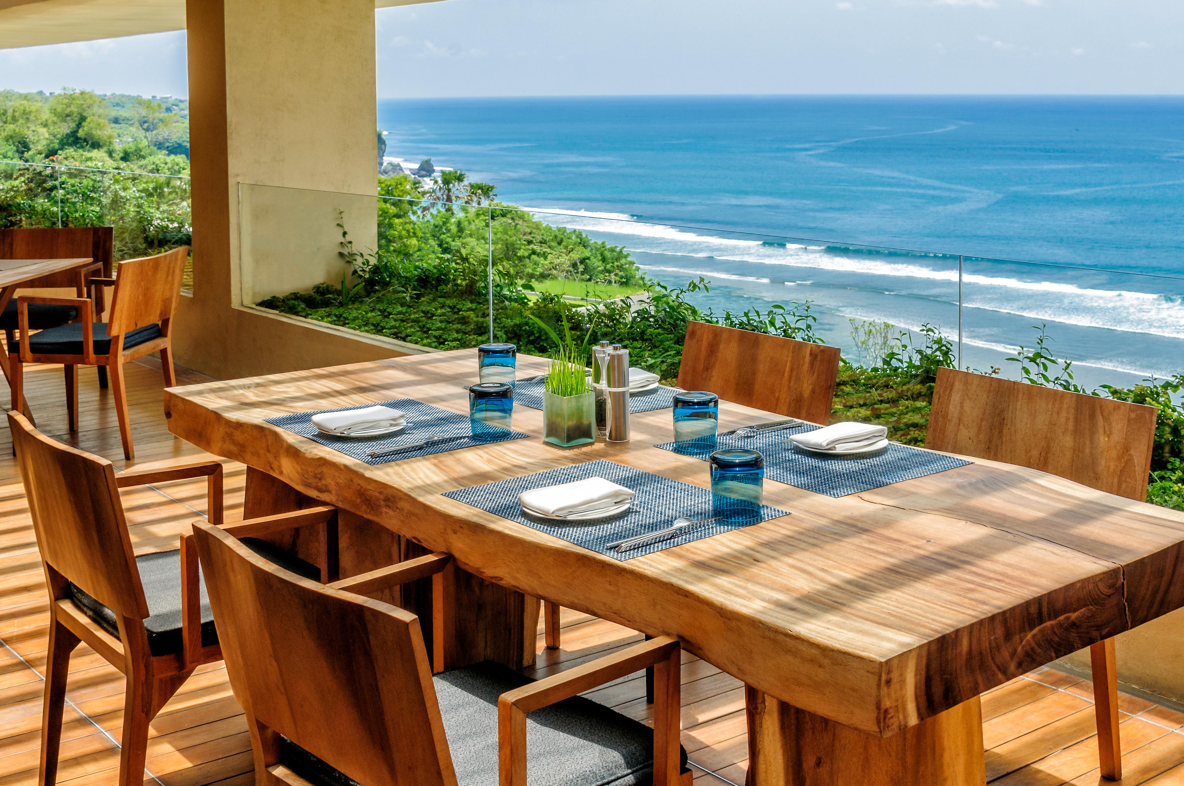 Anantara Uluwatu Bali Resort Ngoại thất bức ảnh Outdoor dining at the beach