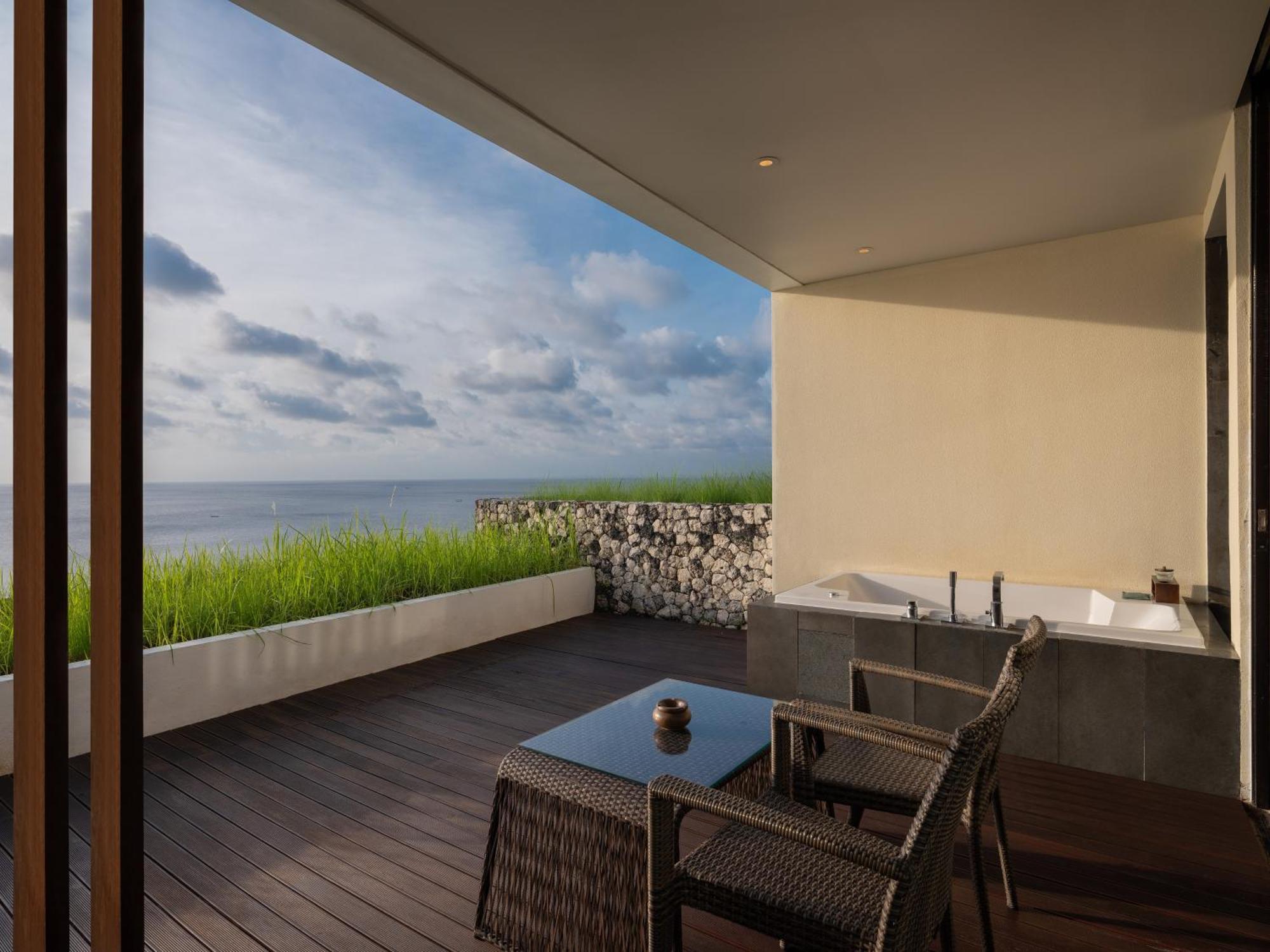 Anantara Uluwatu Bali Resort Ngoại thất bức ảnh The view from a suite at the hotel